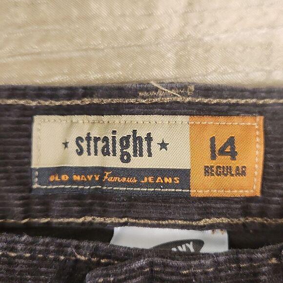Old Navy Corduroy Straight Pants 14R - Picture 9 of 12